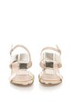 Zee Lane Sandale slingback auriu cu alb transparent Femei