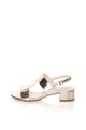 Zee Lane Sandale slingback auriu cu alb transparent Femei