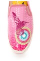 DESIGUAL Espadrile slip-on roz cu paiete Fete