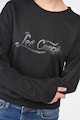 Lee Cooper Дамски суичър  с щампа на лого, черен Жени