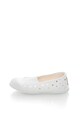 Gioseppo Pantofi slip-on albi cu stelute argintii Angela Fete