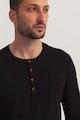 Sofiaman Пижамена блуза Soft Touch с копчета Мъже