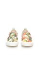 Pepe Jeans London Pantofi slip-on verde cu oranj Traveler Baieti