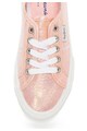 Pepe Jeans London Pantofi sport roz cu irizatii Baker Fete