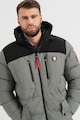 Canadian Peak Jacheta parka cu model colorblock Cashblendeak Barbati