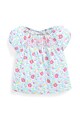 JoJo Maman Bebe Bluza cu imprimeu floral Fete