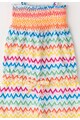 Agatha Ruiz de la Prada Salopeta multicolora cu model zig-zag Fete