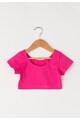 Agatha Ruiz de la Prada Tricou crop fucsia Fete