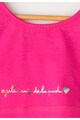 Agatha Ruiz de la Prada Tricou crop fucsia Fete