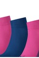 Puma Set de sosete roz cu albastru - 3 perechi Femei