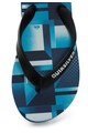 QUIKSILVER Papuci flip-flop negri cu imprimeu geometric Baieti