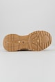 MUSK Pantofi sport wedge de piele ecologica cu insertii textile Femei