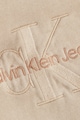 CALVIN KLEIN JEANS Bő fazonú pulóver hímzett logóval férfi