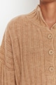 Trendyol Bő fazonú pulóver gombos hasítékkal női