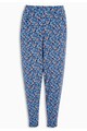 NEXT Pantaloni in nuante de albastru cu imprimeu floral Femei