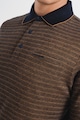 Pierre Cardin Galléros pamutfelső csíkos mintával férfi