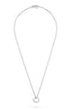 Philipp Plein Rozsdamentes acél nyaklánc karikamedállal női
