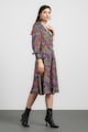 Stefanel Paisley mintás bővülő fazonú ruha női