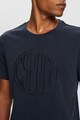 Esprit Тениска с овално деколте и бродирано лого Мъже