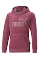 Puma S Essentials+ bársonyos pulóver kapucnival és kenguruzsebbel Lány