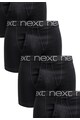 NEXT Комплект черни боксерки - 4 чифта Мъже