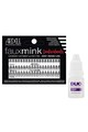 Ardell Комплект : False Eyelashes Faux Mink Individuals + Adhesive False Eyelashes Duo Individual Clear, 7 g Жени