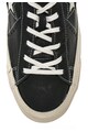 Converse Tenisi negri de piele cu aspect uzat One Star Femei