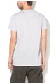 G-Star RAW Tricou regular fit gri melange cu imprimeu text Tomeo Barbati