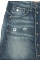 G-Star RAW Fusta albastru inchis din denim cu croiala in A BTN Femei