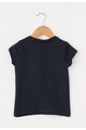 Zee Lane Kids Tricou bleumarin inchis cu aplicatie cu strasuri Fete