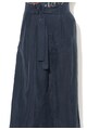 Max&Co Pantaloni culotte bleumarin de cupro Dinastia Femei