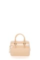 Furla Geanta bowler mica maro taupe deschis cauciucata Candy Femei