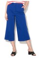 Sportmax Code Pantaloni crop albastri cu croiala ampla Nardo Femei