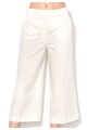 Sportmax Code Pantaloni crop albi cu croiala ampla Nardo Femei