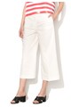 Sportmax Code Pantaloni crop albi cu croiala ampla Nardo Femei