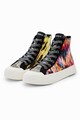 DESIGUAL Pantofi sport high-cut cu model colorblock Femei