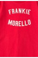 Frankie Morello Junior Tricou rosu cu imprimeu logo Garofano Baieti