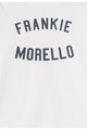 Frankie Morello Junior Tricou alb cu imprimeu logo Gigaro Baieti