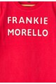 Frankie Morello Junior Tricou rosu cu logo Snoopy Baieti