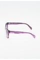 Diesel Унисекс квадратни слънчеви очила с полупрозрачни елементи Жени