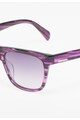 Diesel Унисекс квадратни слънчеви очила с полупрозрачни елементи Жени