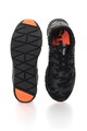 SUPERDRY Pantofi sport negru si gri cu model abstract Scuba Barbati