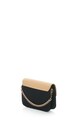 Laura Biagiotti Geanta crossbody bej cu negru Vivienne Femei