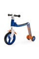 Scoot & Ride Trotineta 2in1 albastru cu oranj Highwaybaby+ - 1-4 ani Baieti