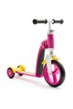 Scoot & Ride Trotineta 2in1 roz fandango cu galben Highwaybaby+ Fete