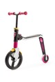 Scoot & Ride Trotineta alb si fucsia cu sa Highwayfreak - 3-6 ani Fete