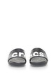 Crocs Papuci negru si alb cu logo Classic Barbati