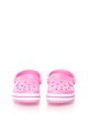 Crocs Saboti slingback usori roz cu alb Crocband™ Baieti