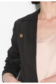 Zee Lane Collection Черно сако със застъпен ревер Жени