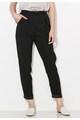 Zee Lane Collection Pantaloni crop conici negri Femei